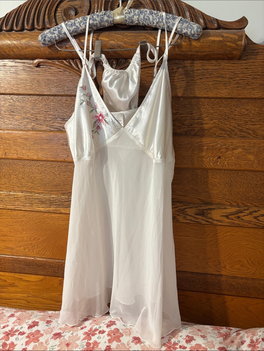 Vintage California Dynasty Lingerie Night Gown and Panty Set